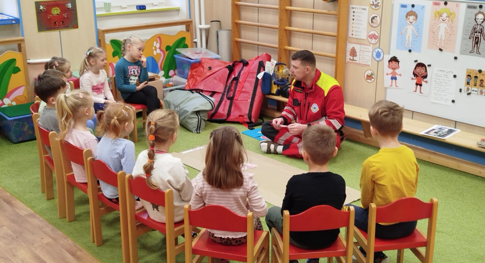 beseda se záchranářem